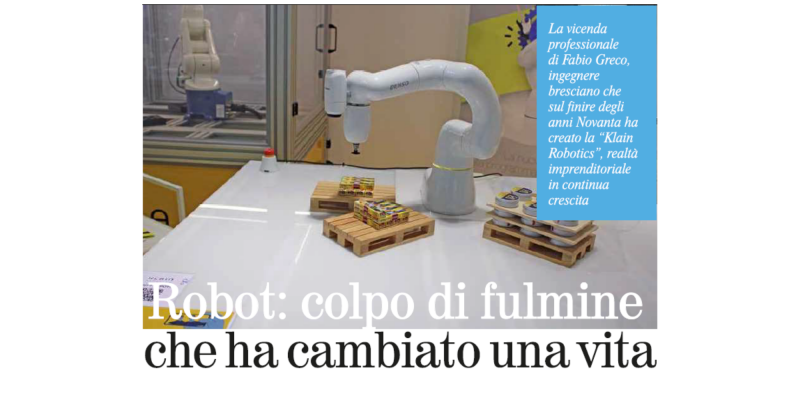 La voce del popolo Klain Robotics